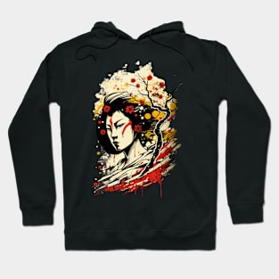 Fantasy asian woman Hoodie